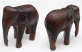 2021 Urn hout olifant slurf beneden 8003